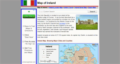 Desktop Screenshot of map-of-ireland.org